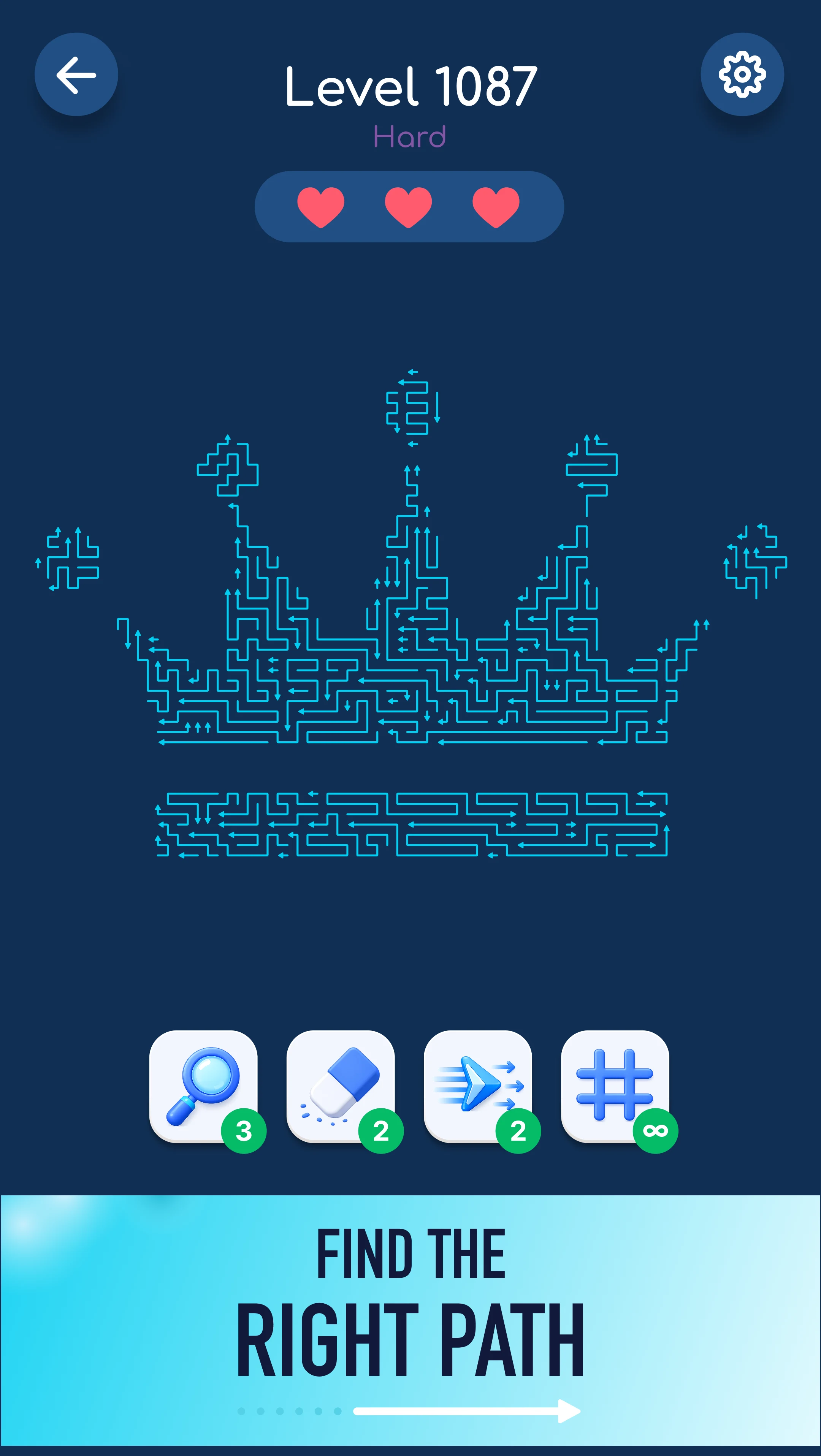 Arrows Gone: Arrow Puzzle Game screenshot