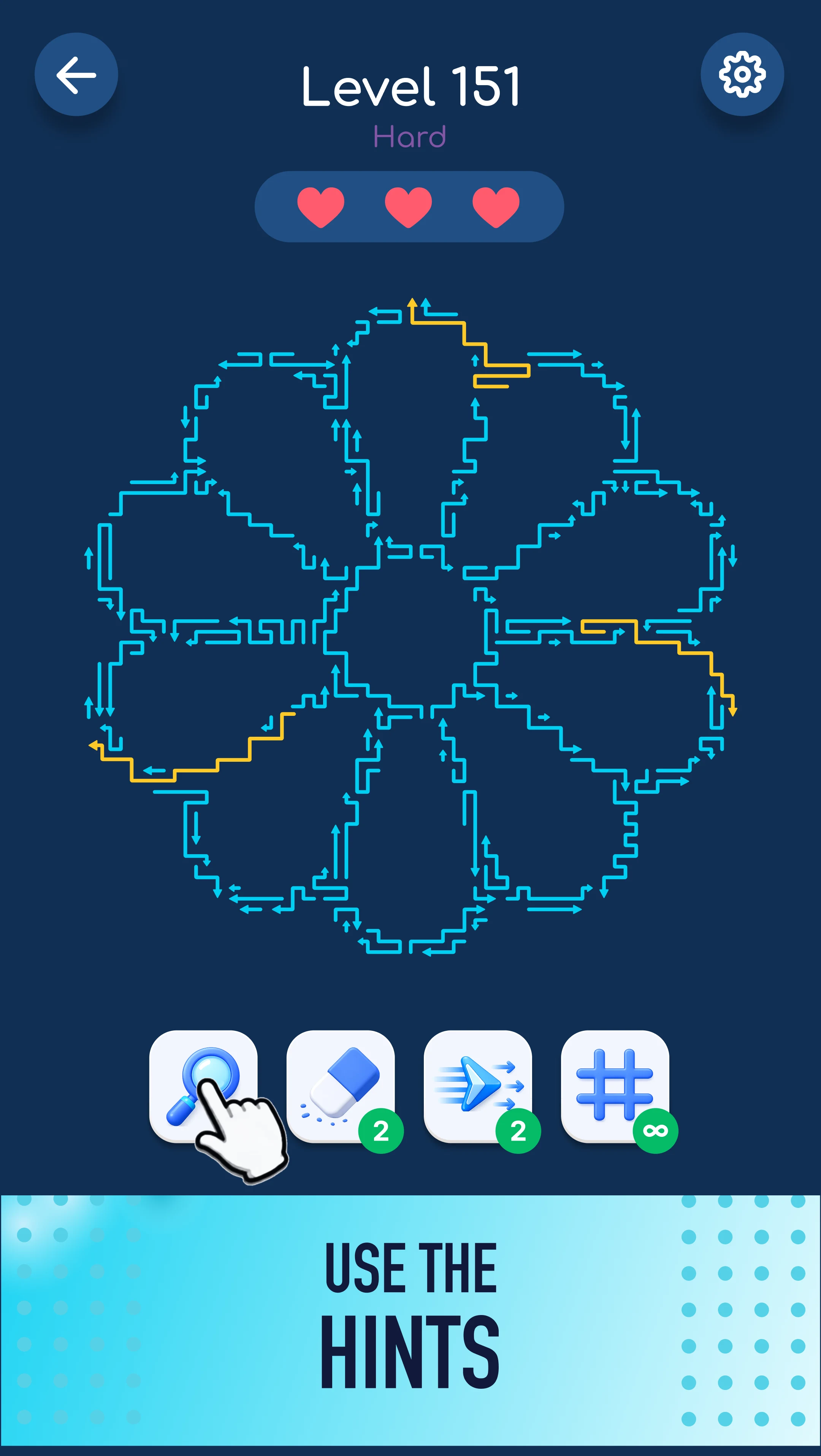 Arrows Gone: Arrow Puzzle Game screenshot