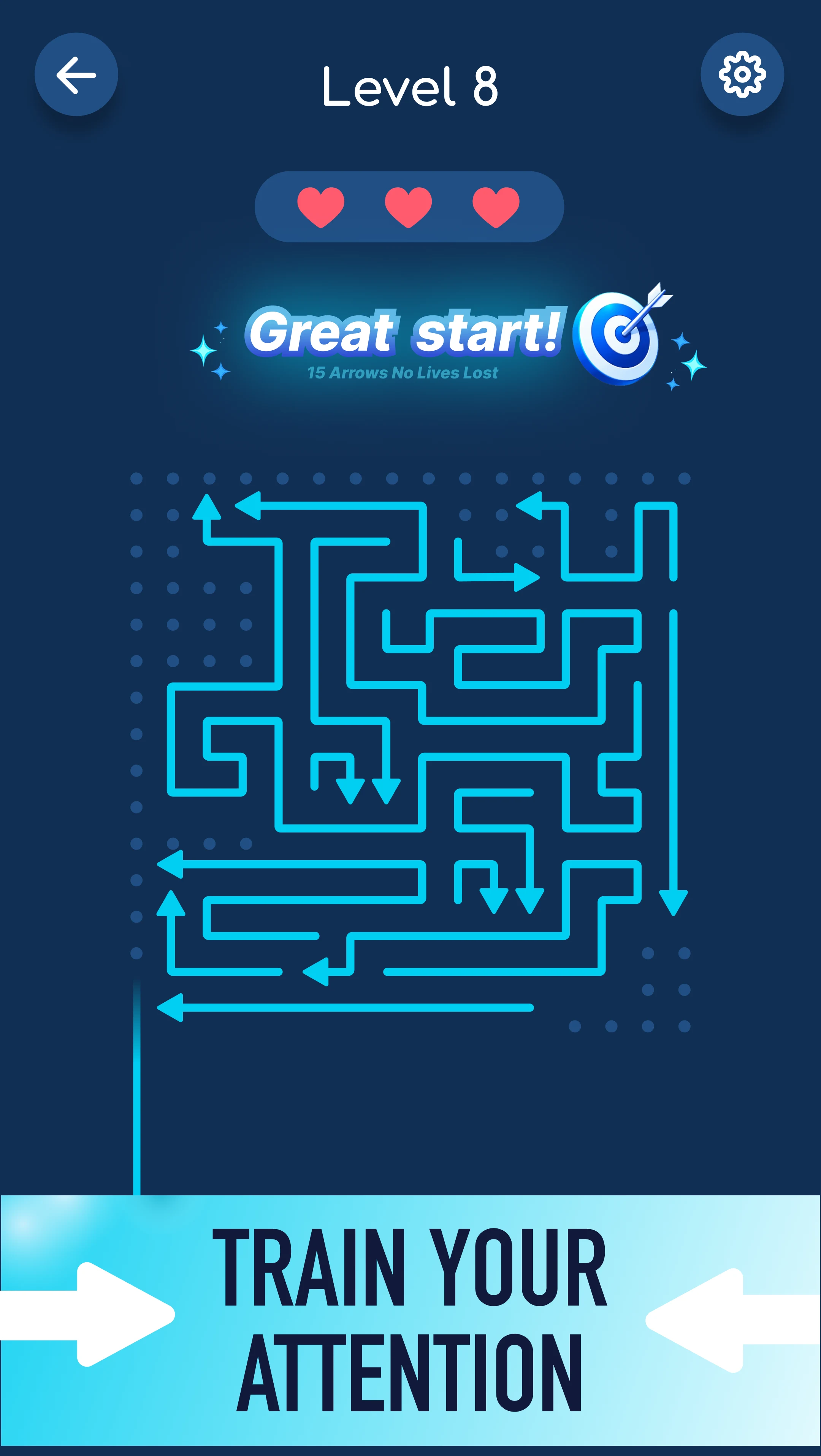 Arrows Gone: Arrow Puzzle Game screenshot